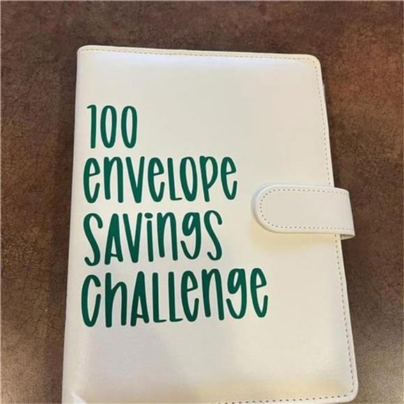 100 Envelope Challenge Binder Savings Book with Cash Envelopes - Picture 6 of 7